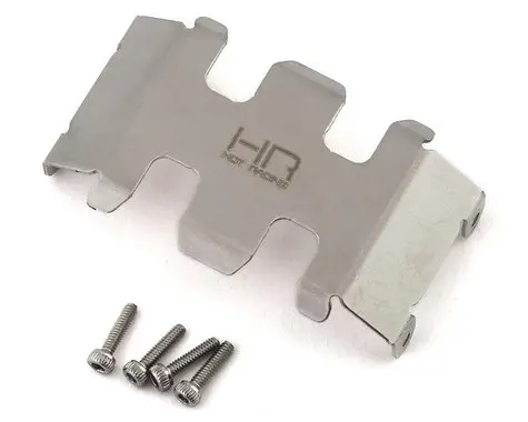Hot Racing Axial Scx24 Stainless Steel Center Belly Skid Plate 1