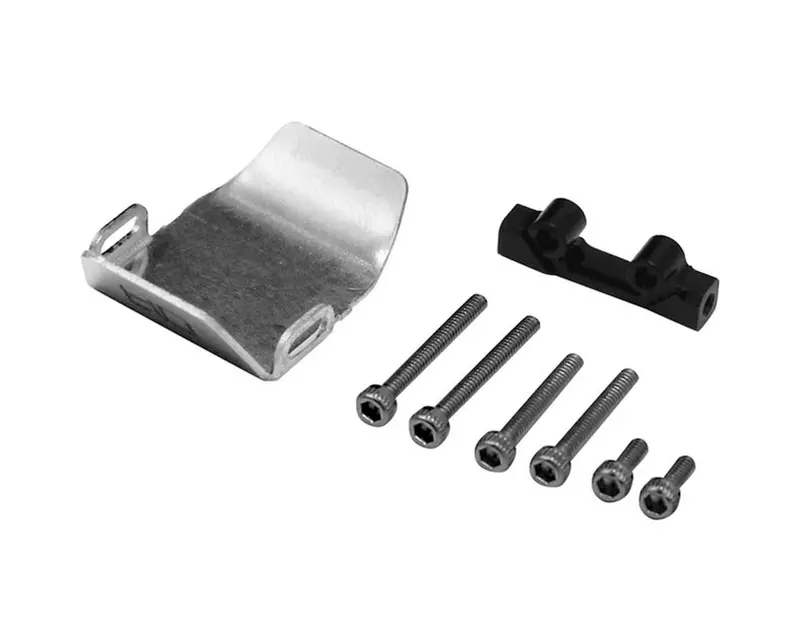 Hot Racing Axial Scx24 Stainless Steel Front/Rear Skid Plate 1