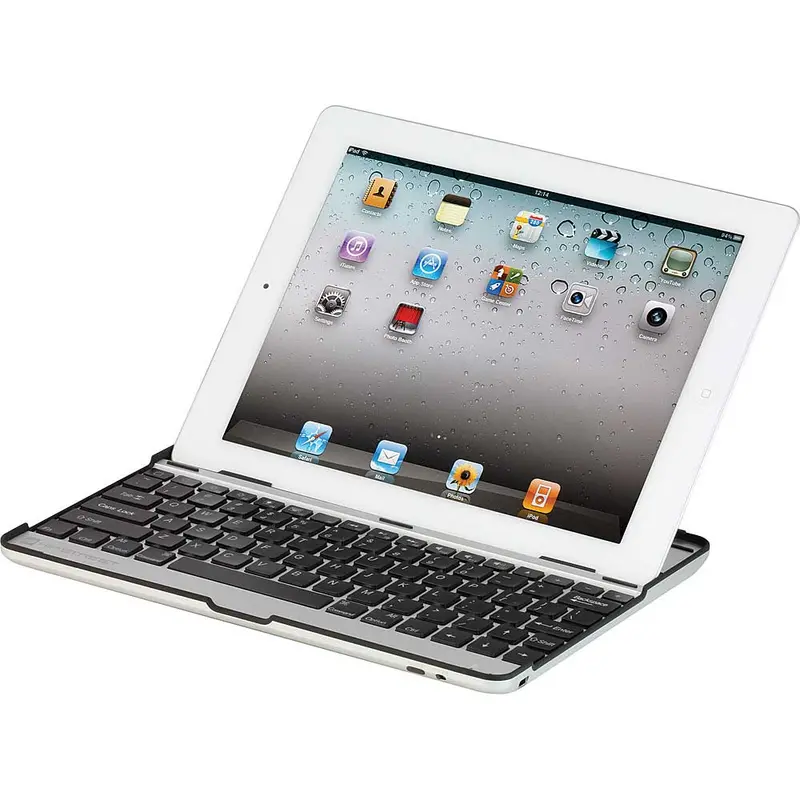 Hs-Ipad2kbcs Ipad 2 Bluetooth Multimedia Keyboard/ Hardcase/ Stand 1