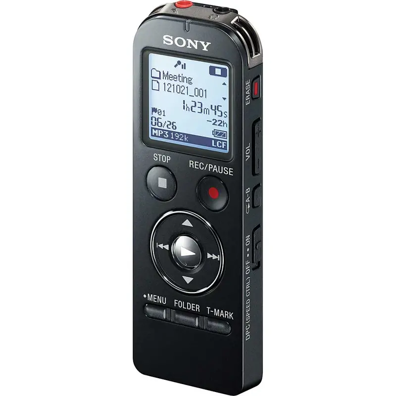Icd-Ux533bk 4Gb Digital Voice Recorder, Black 1