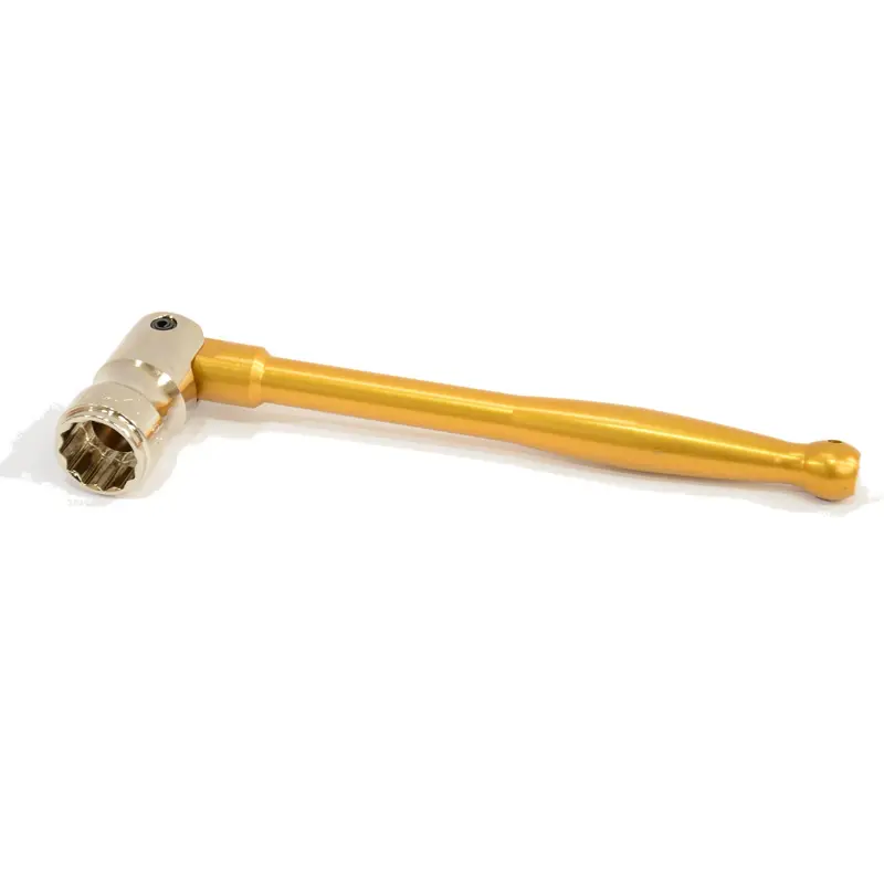 Imn 7/16" Bi-Hex Whippet Spanner - Dawn Gold 1