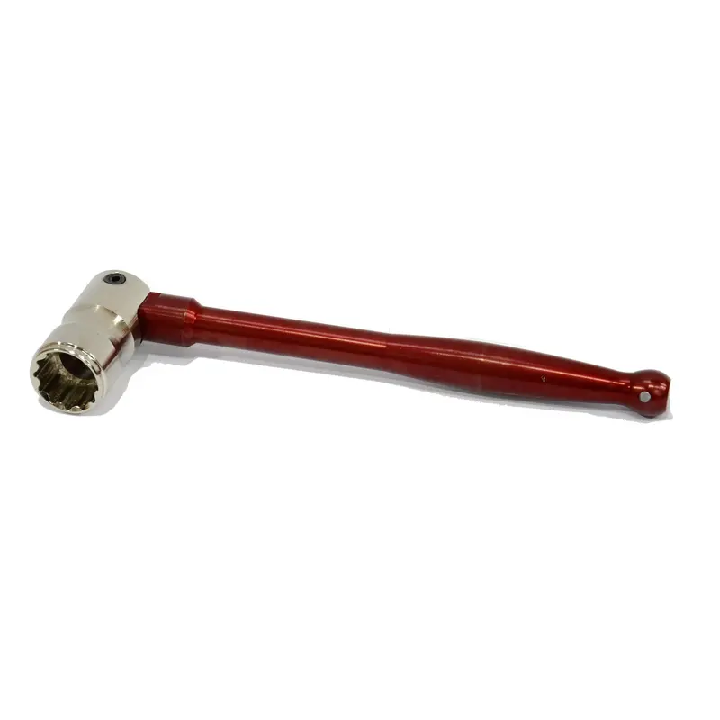Imn 7/16" Bi-Hex Whippet Spanner - Red Metallic 1