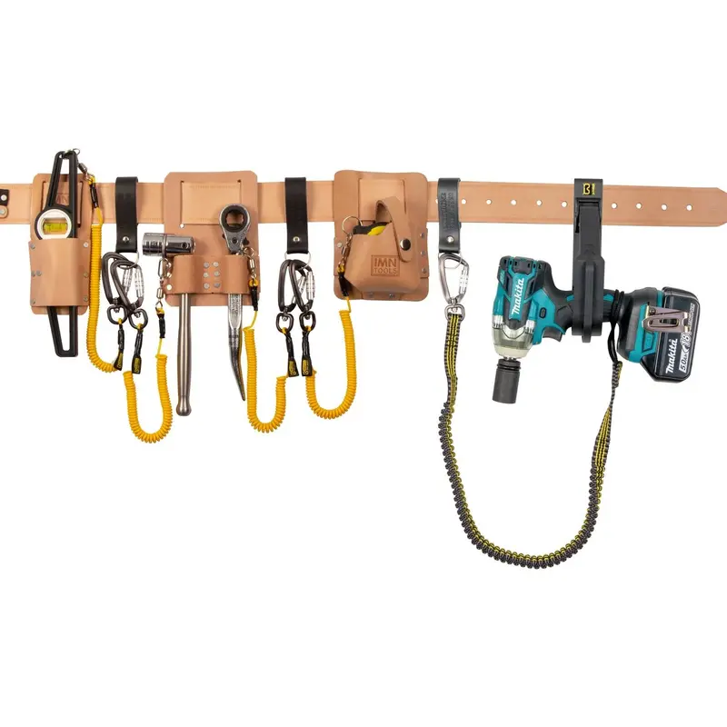Imn Contractors Tethered Tool & Belt Set With Makita Impact Wrench - Natural 1