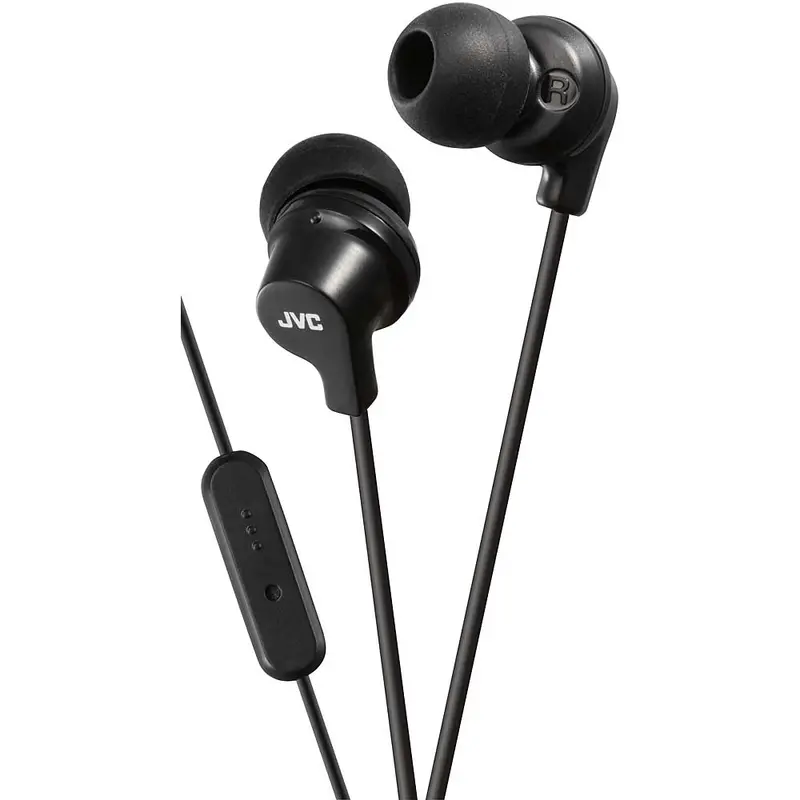 In-Ear Headphones With Microphone, Black 1