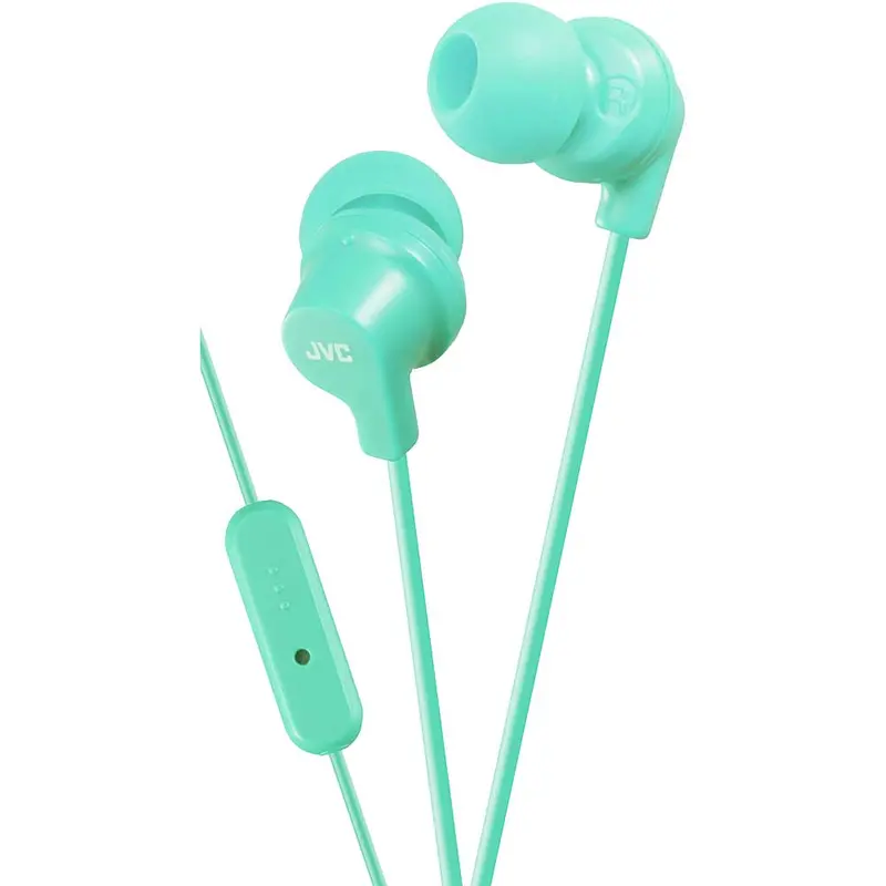 In-Ear Headphones With Microphone, Teal 1