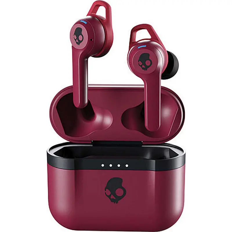 Indy Evo True Wireless Headphones, Deep Red 1