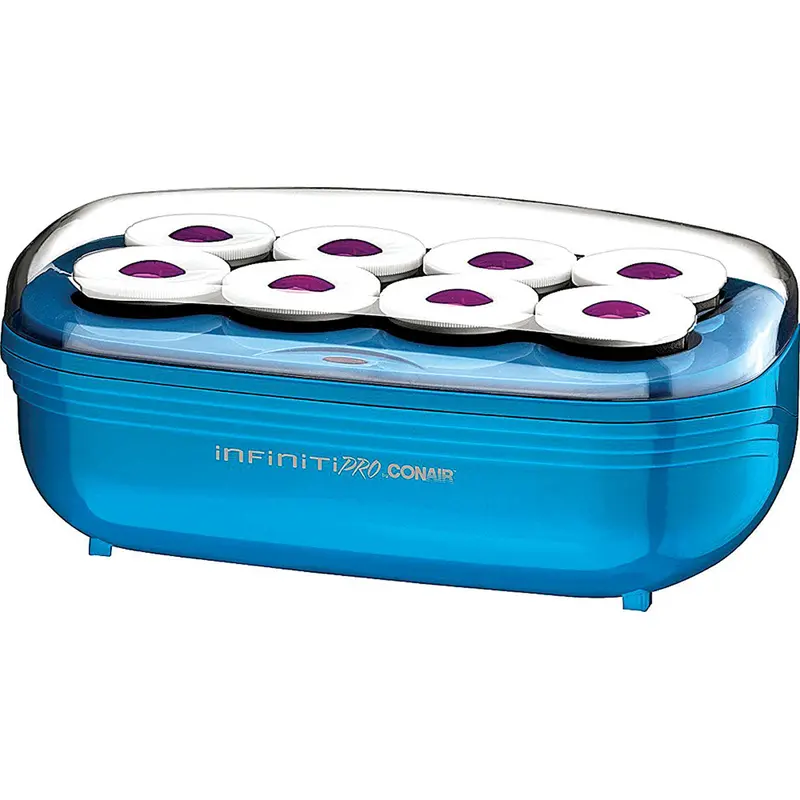 Instant Heat Toumaline Ceramic Flocked Hot Rollers 1