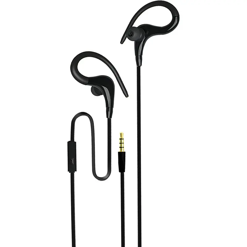 Intense Earbuds W/Mic, Black 1