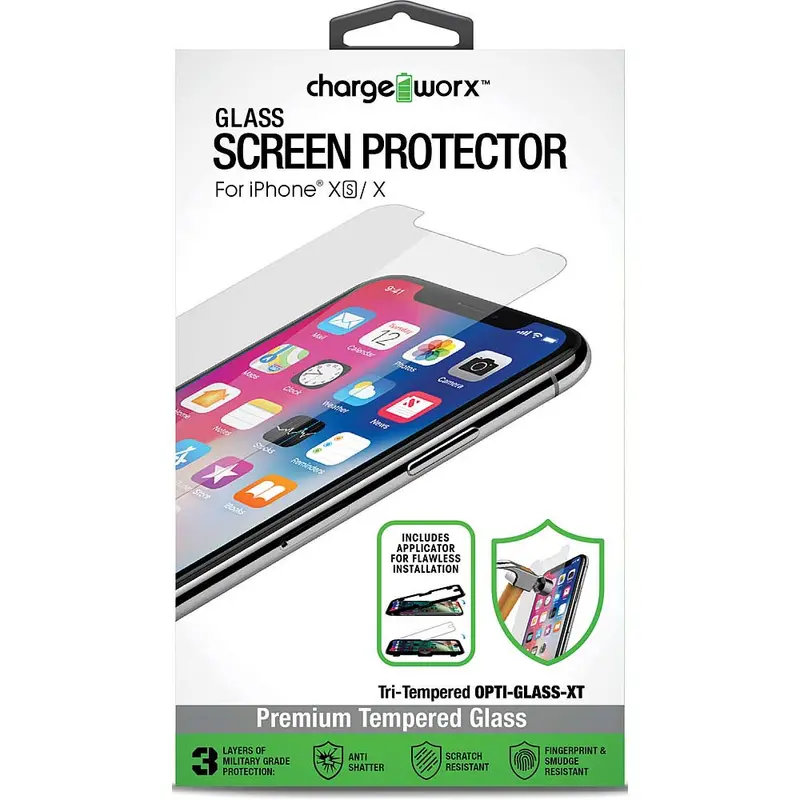 Iphone Xs / X, Glass Screen Protector, 1 Pk 1