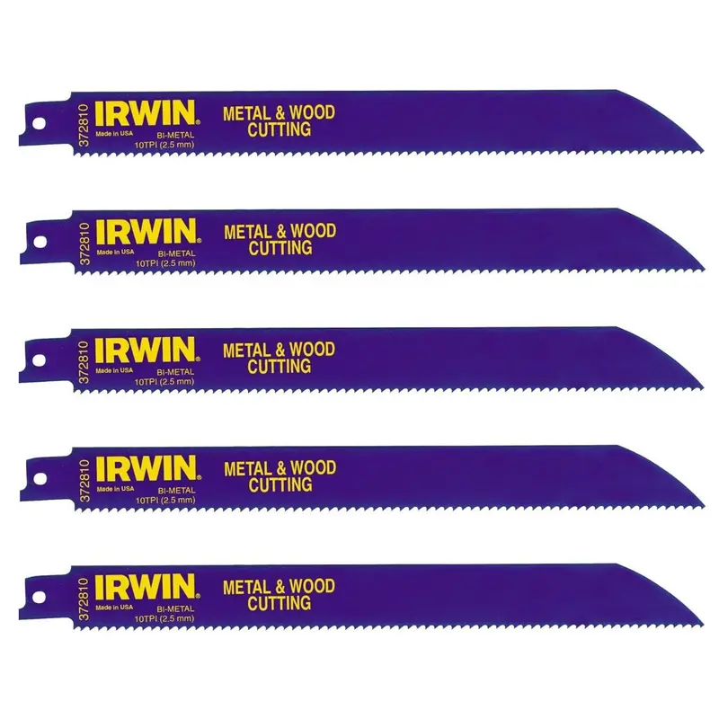 Irwin Sabre Saw Blade 110R, 300Mm  – 5 Pack 1