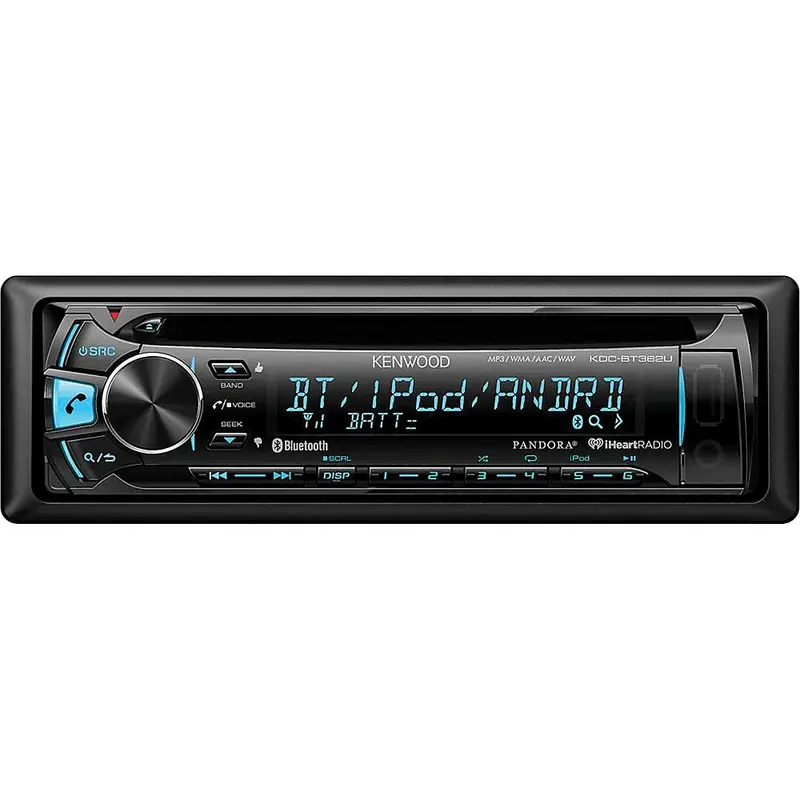 Kdc-Bt362u Single Din Bluetooth In-Dash Cd/Am/Fm Receiver 1