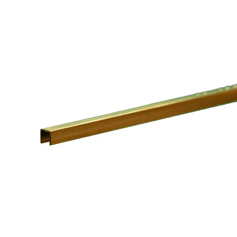 K&S 1/8 (3.18Mm) Brass Channel 1