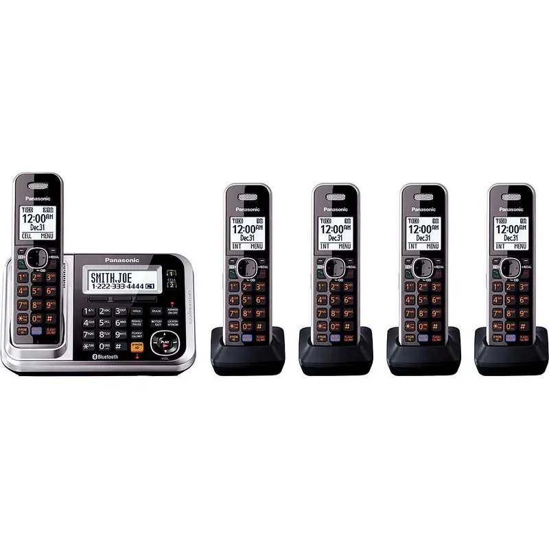 Kx-Tg7875s Bluetooth Cellular Convergence Solution, 5 Handsets 1
