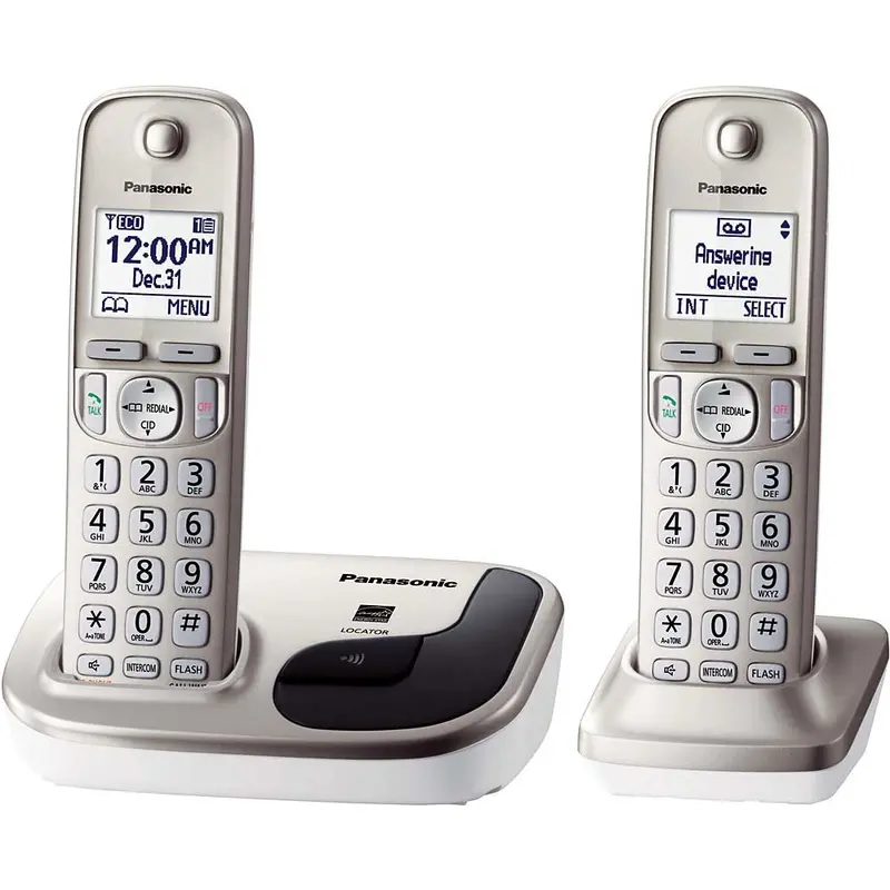 Kx-Tgd212n Digital Cordless Phone, 2 Handsets 1