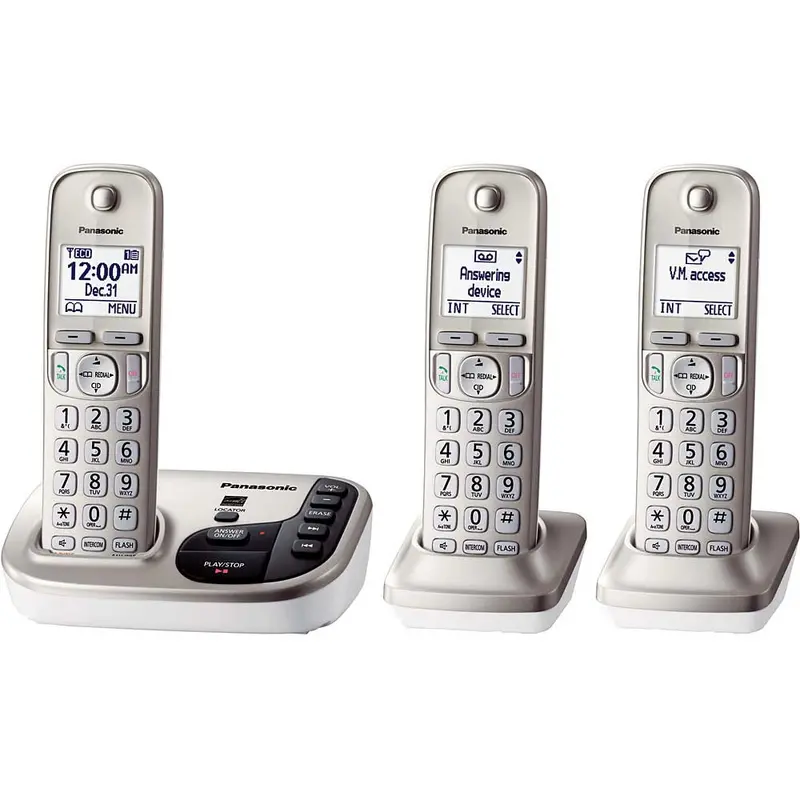 Kx-Tgd223n Digital Cordless Answering System, 3 Handsets 1