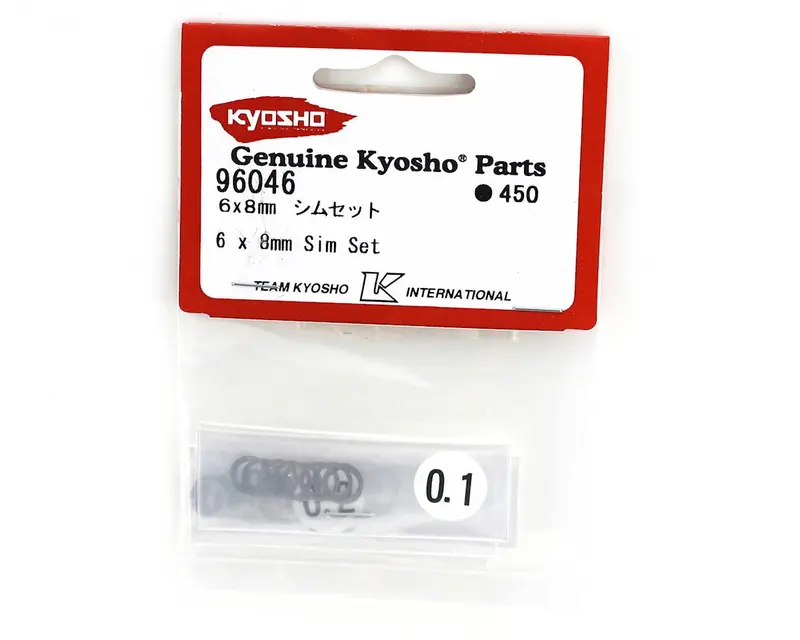 Kyosho 6X8mm Shim Set 1