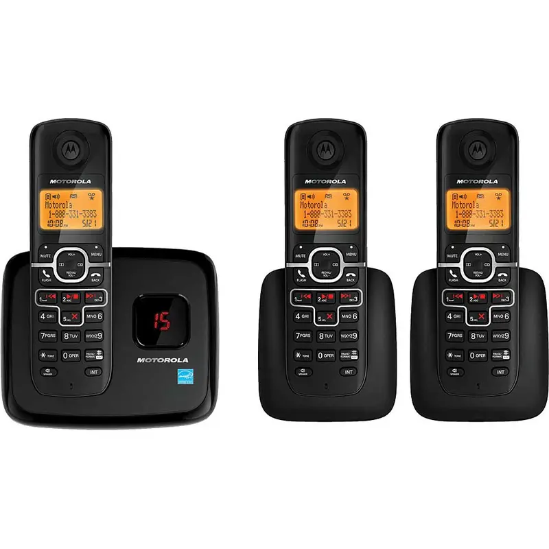 L703m Dect 6.0 Answering Machine, 3 Handset 1