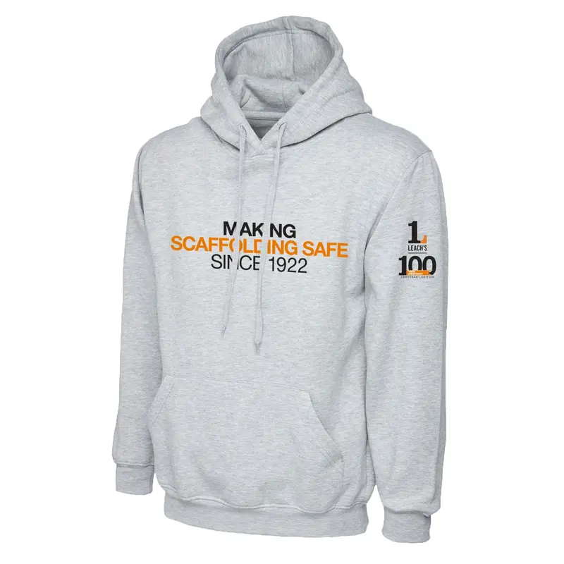 Leach's Deluxe Grey Hoodie, 100 Year Centenary Edition Special 1