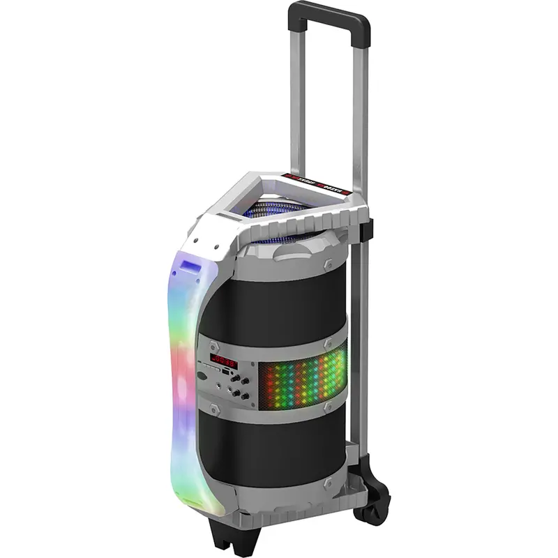Led Light Portable Party Speaker, Black 1