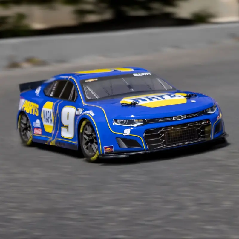 Losi 1/12 Nascar Rc Racecar Chase Elliot No. 9 Napa 2025 Chevrolet Camaro Zl1 2S Awd Rtr Brushed On-Road (Battery & Charger Included) 1