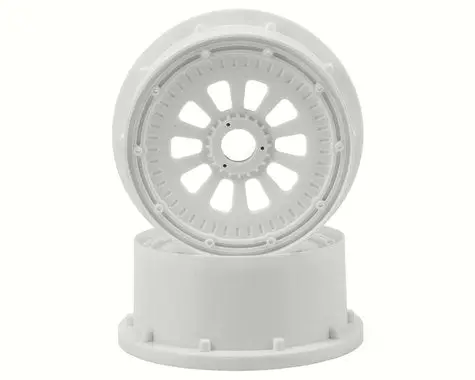 Losi 5Ive-T Wheel Set W/Beadlocks (2) (White) 1