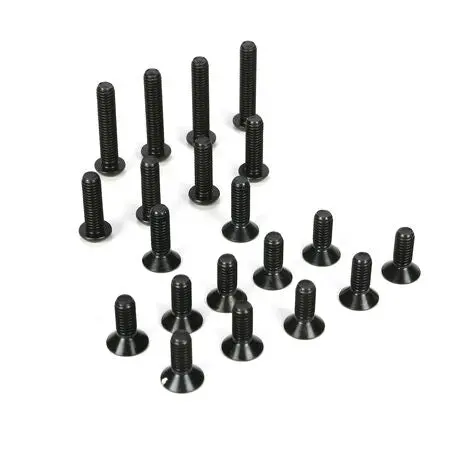 Losi 6Mm Bh & Fh Screw Asst (20): 5T, Mini Wrc 1