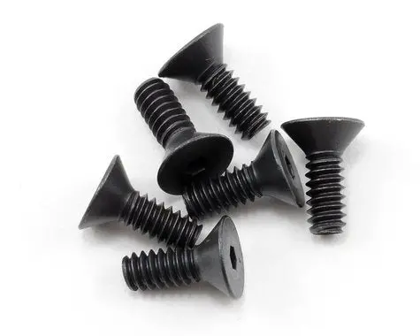 Losi Flat Head Screws, 4-40 X 5/16" (6) 1