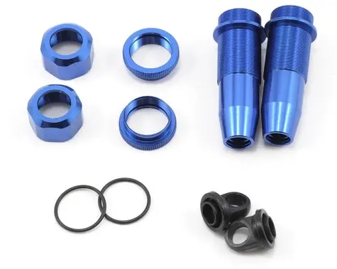 Losi Medium Length Shock Body Set (Blue) (2) *Discontinued 1