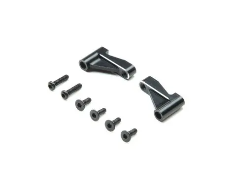 Losi Mini-T 2.0 Aluminum Front Brace Set (Black) 1