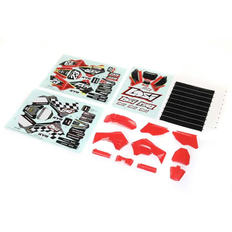 Losi Promoto-Mx Plastics With Wraps (Assorted Colors) 1
