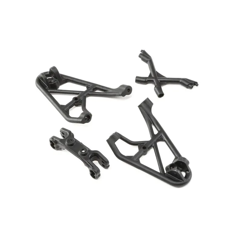 Losi Rock Rey Front Shock Tower Brace & Camber Link Mount 1
