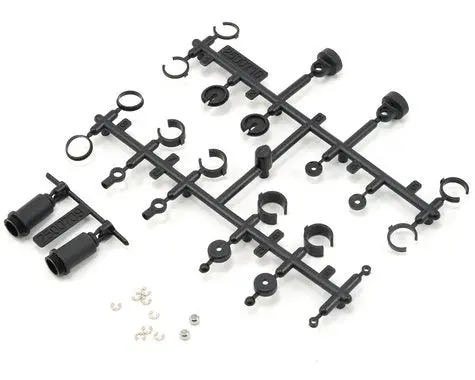 Losi Shock Plastic Parts & Pivot Ball Set *Discontinued 1