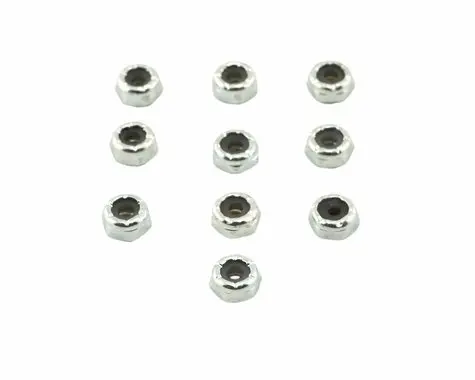 Losi Steel Locking 1/2 Nuts, 4-40 (10) 1