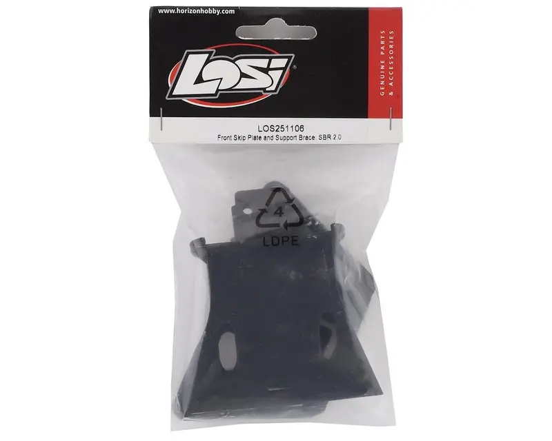 Losi Super Baja Rey 2.0 Front Skid Plate & Support Brace 1