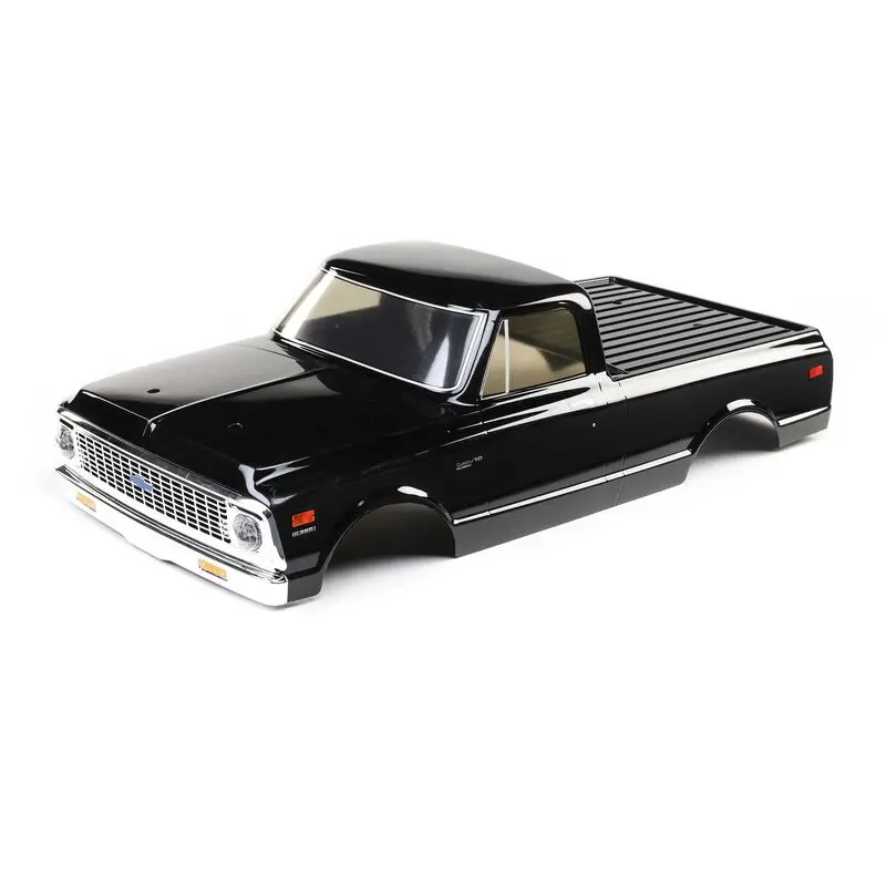 Losi V100 1972 Chevy C10 Pickup Body Set Black 1