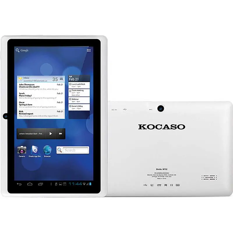 M752hwh 4Gb 7" Tablet & Accessory Kit, White 1