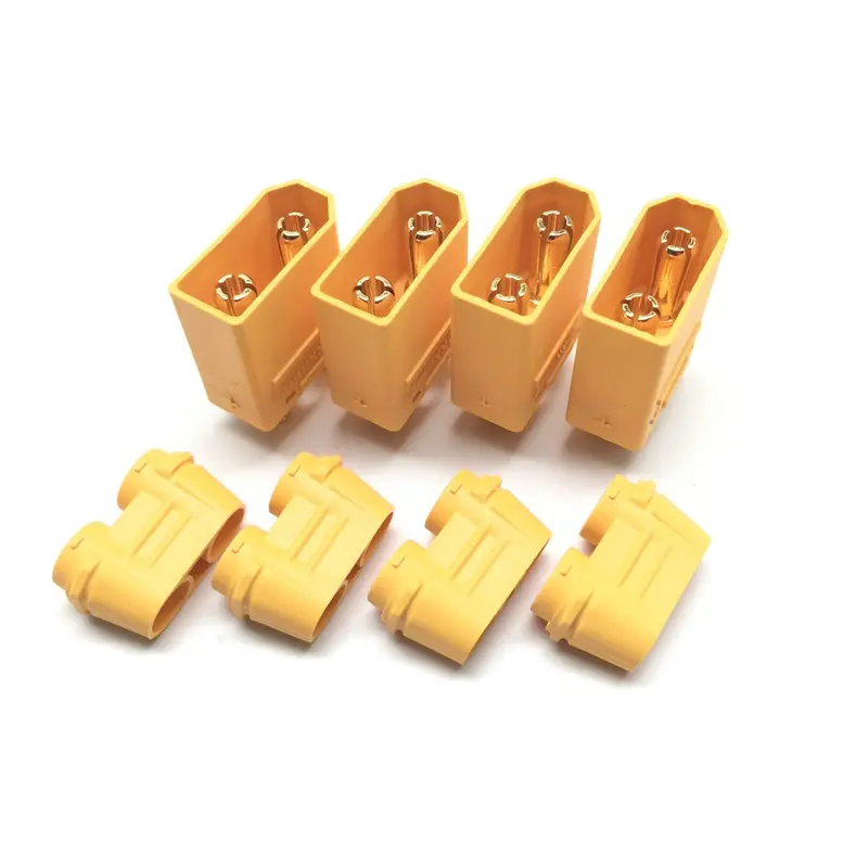 Maclan Racing Xt90 Connectors (4) Male Only 1