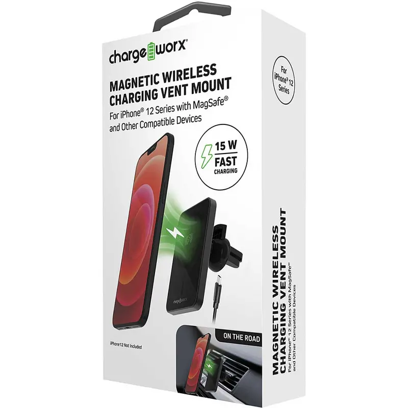 Magnetic Wireless Charging Vent Mount 1