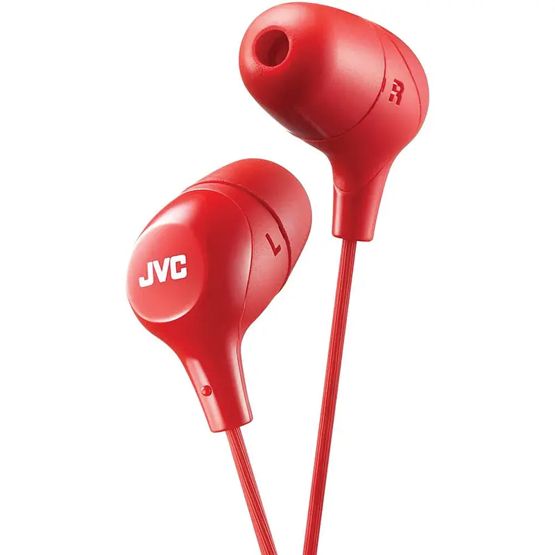 Marshmallow In-Ear Headphones, Red 1
