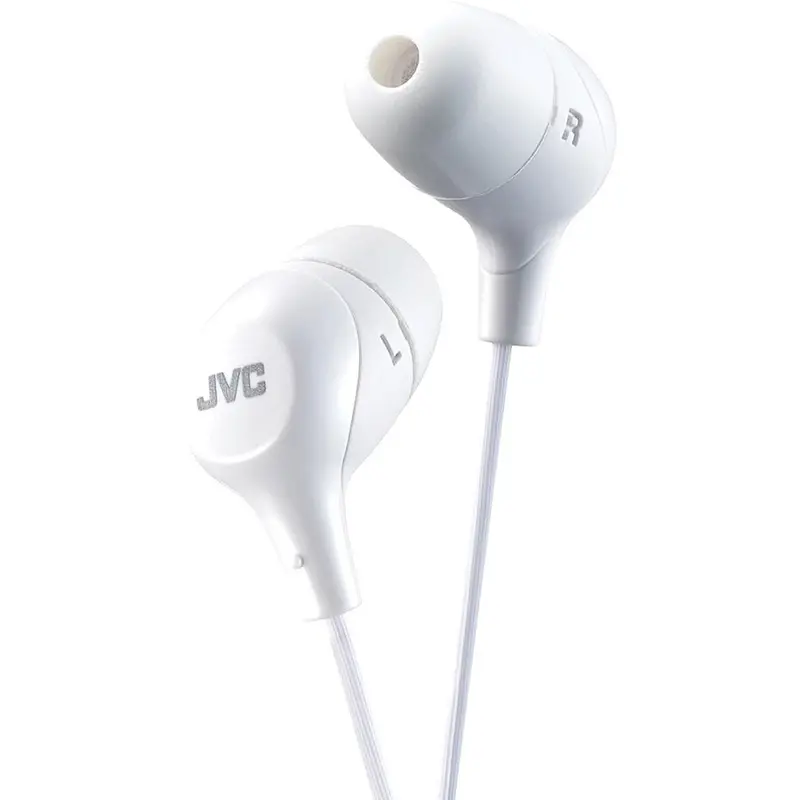 "Marshmallow" In-Ear Headphones, White 1