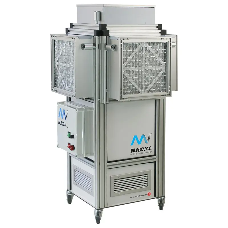Maxvac Dustblocker Medi 25 With Uv-C Virus Steriliser 1