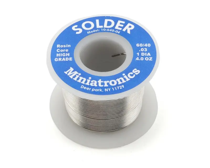 Miniatronics Rosin Core Solder 60/40 (4Oz) 1
