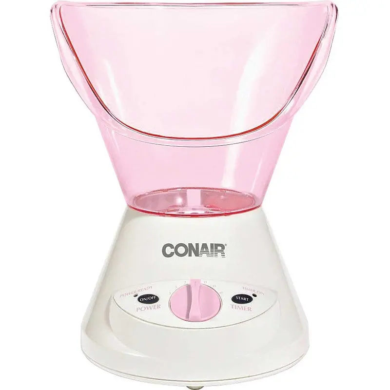 Moisturizing Mist Facial Sauna System; Pink / Cream 1