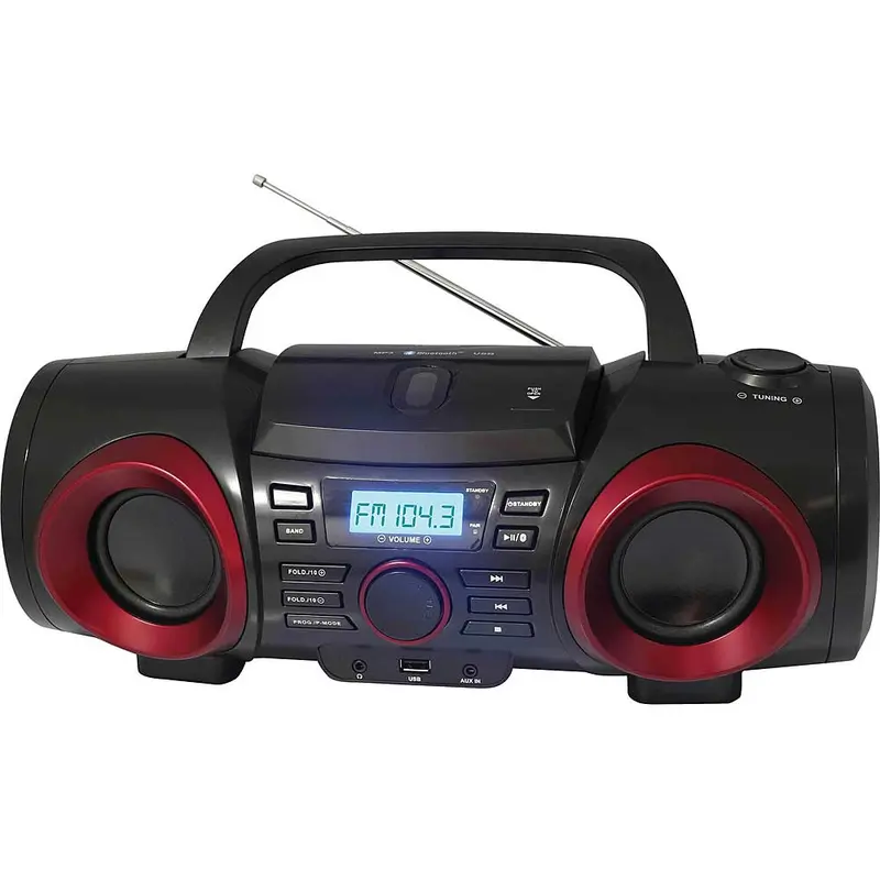 Mp3/Cd Boombox With Bluetooth® 1