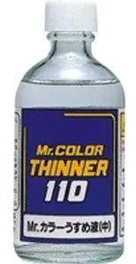 Mr Hobby Mr. Color Thinner 110Ml Glass Bottle 1
