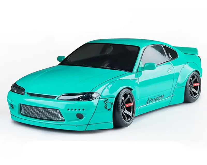 Mst Pandem Nissan S15rb 1/10 Drift Body (Clear) (257Mm Wheelbase) W/Duck Tail 1