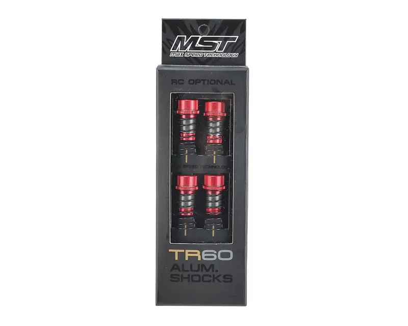 Mst Tr60 Red Aluminum Damper Set (4) 1
