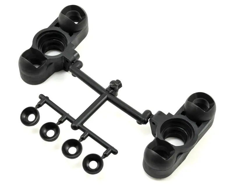 Mugen Seiki 1.5Mm Trailing Front Hub Carrier Set 1