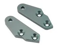 Mugen Seiki Aluminum Front Hub Carrier Arm Mount Set *Discontinued 1