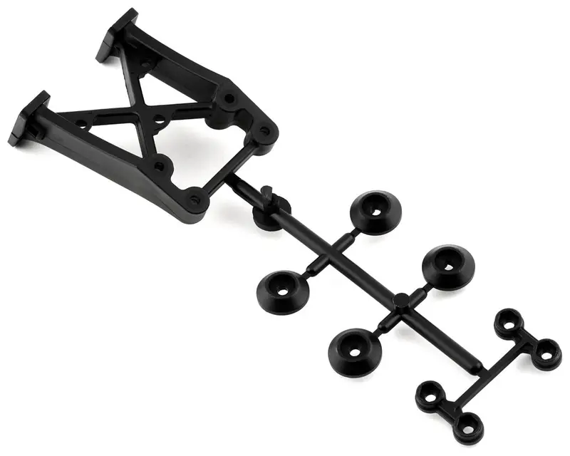 Mugen Seiki Mbx8r Rear Wing Mount (+15) 1